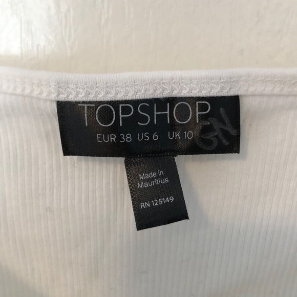 White Topshop Tank - Picture 2 of 3